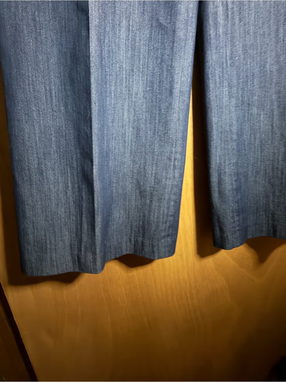 Tommy Hilfiger Navy Blue Wide-Leg Sailor-Inspired Pants size 10 - Picture 4 of 5